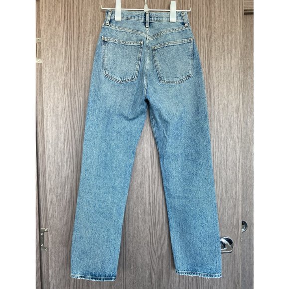 AGOLDE 90s Pinch Waist Jeans (Blue, Size 25) - Picture 3 of 4
